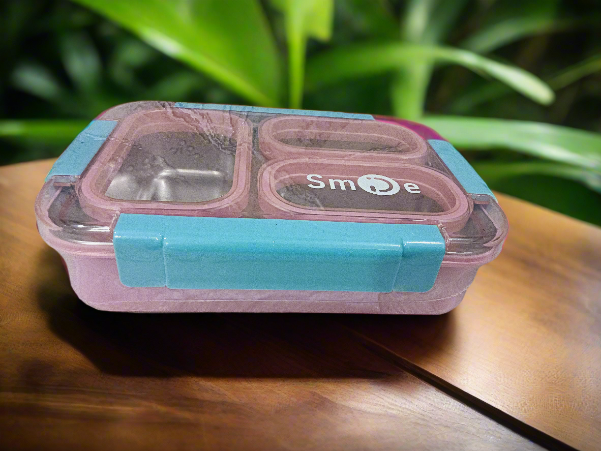 Kids Stainless Steel Lunch Box Pink